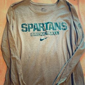 Msu Spartans long sleeve womens tee
